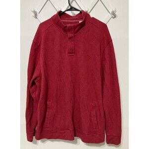 Tommy Bahama XXL Long Sleeve 1/4 Zip Pullover‎ Gorpcore Coastal Grandpa Sweater